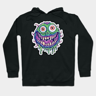 Psychedelic Chomp Champion Hoodie